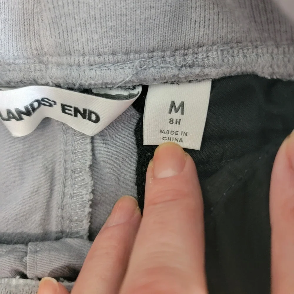 Lands End Lot of 5 Boys Stretch Soft Rib Waist Iron Knee Pull On Pants M 8H